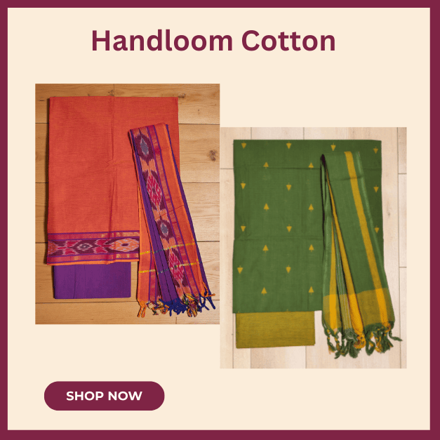 Handloom Cotton Dress Materials Handloom Cotton Dress Materials