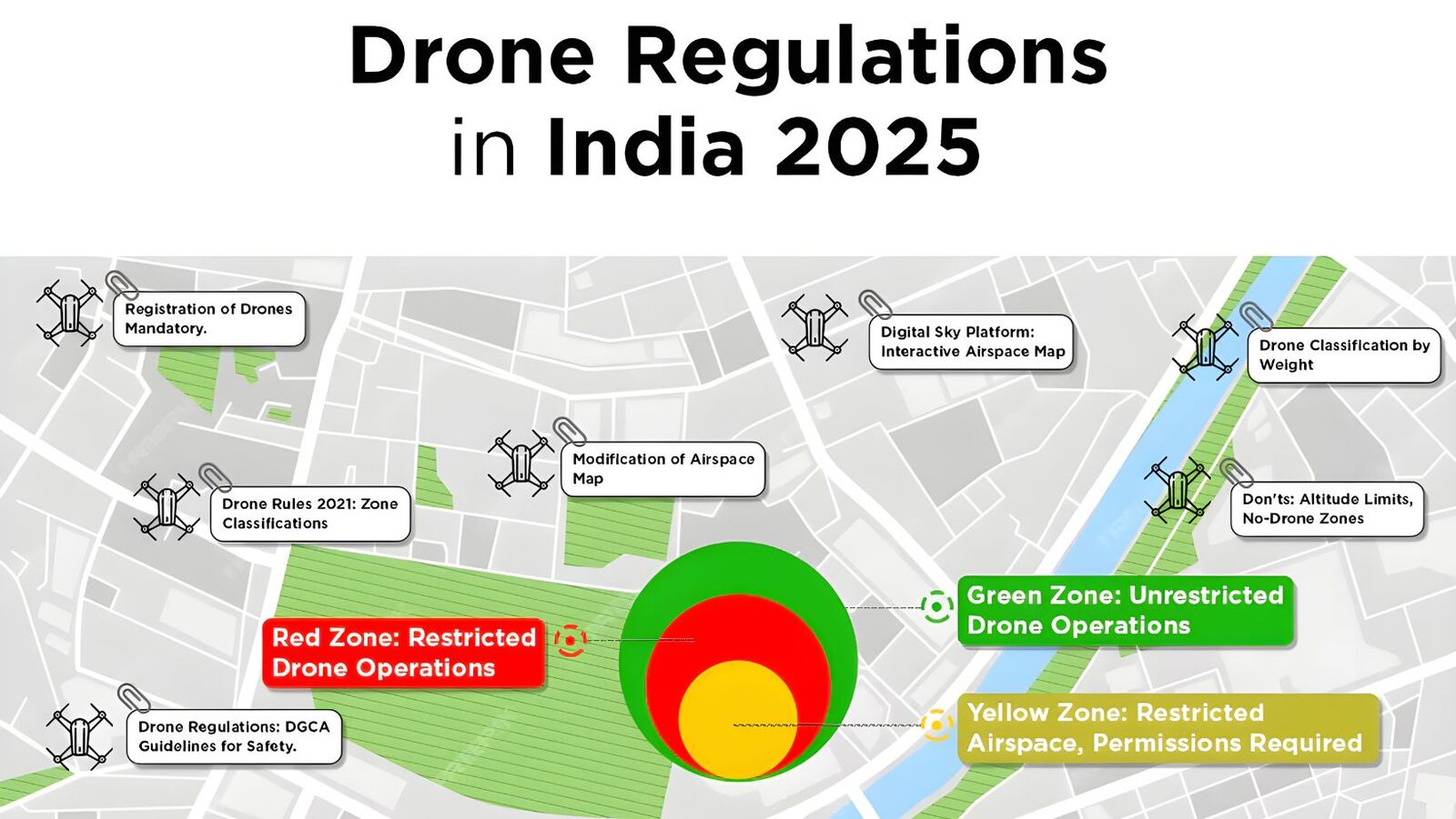 drone regulations in India 2025