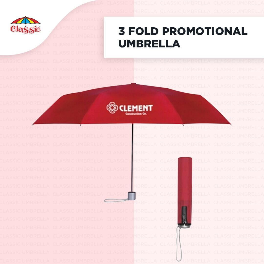 CLASSIC UMBRELLA 3FOLD PROMOTIONAL UMBRELLA CLASSIC UMBRELLA 3FOLD PROMOTIONAL UMBRELLA