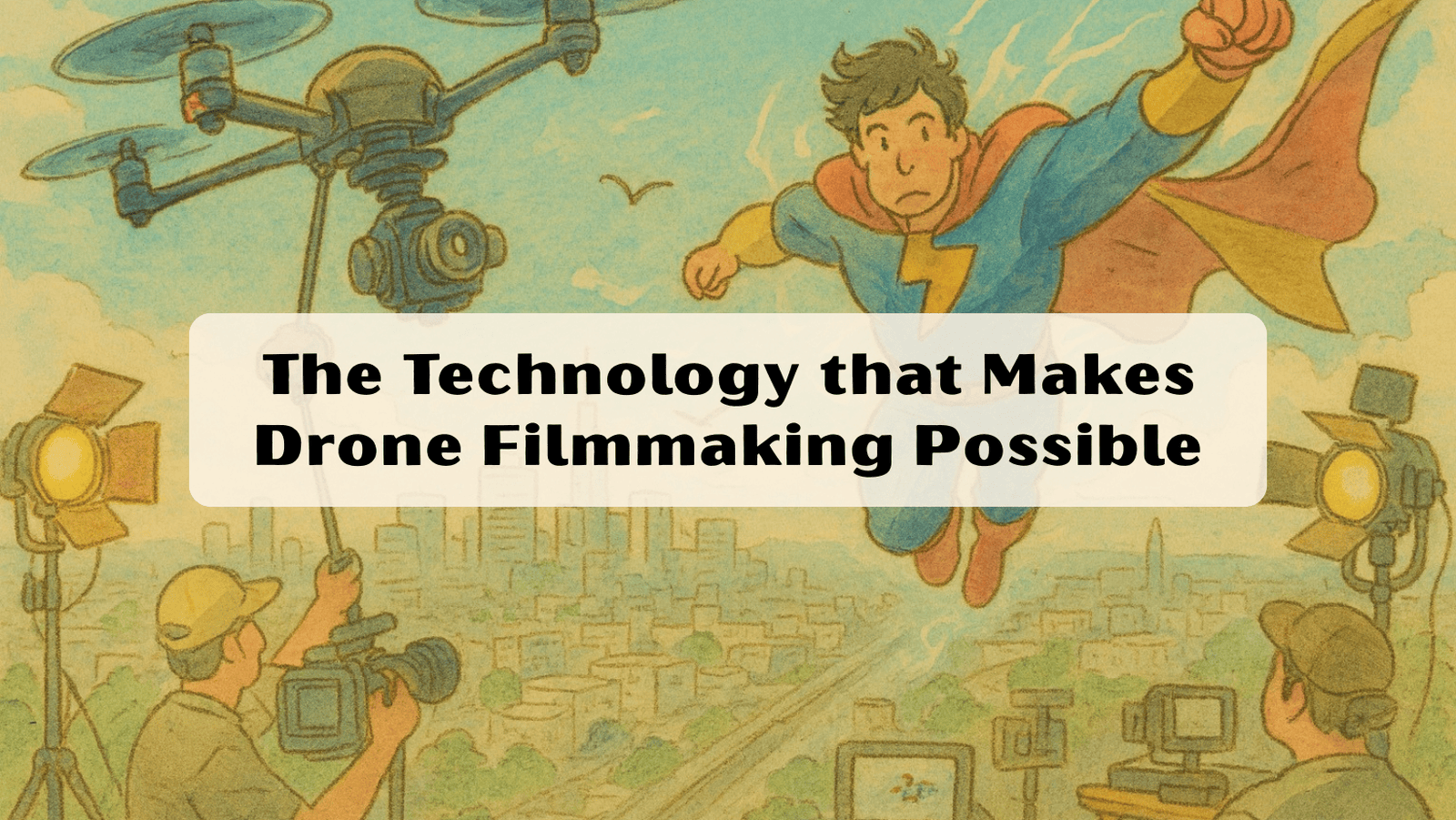 The technology that makes drone filmmaking possible The technology that makes drone filmmaking possible