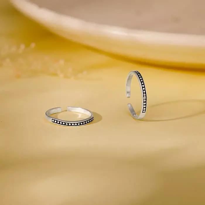 Silver Toe Rings