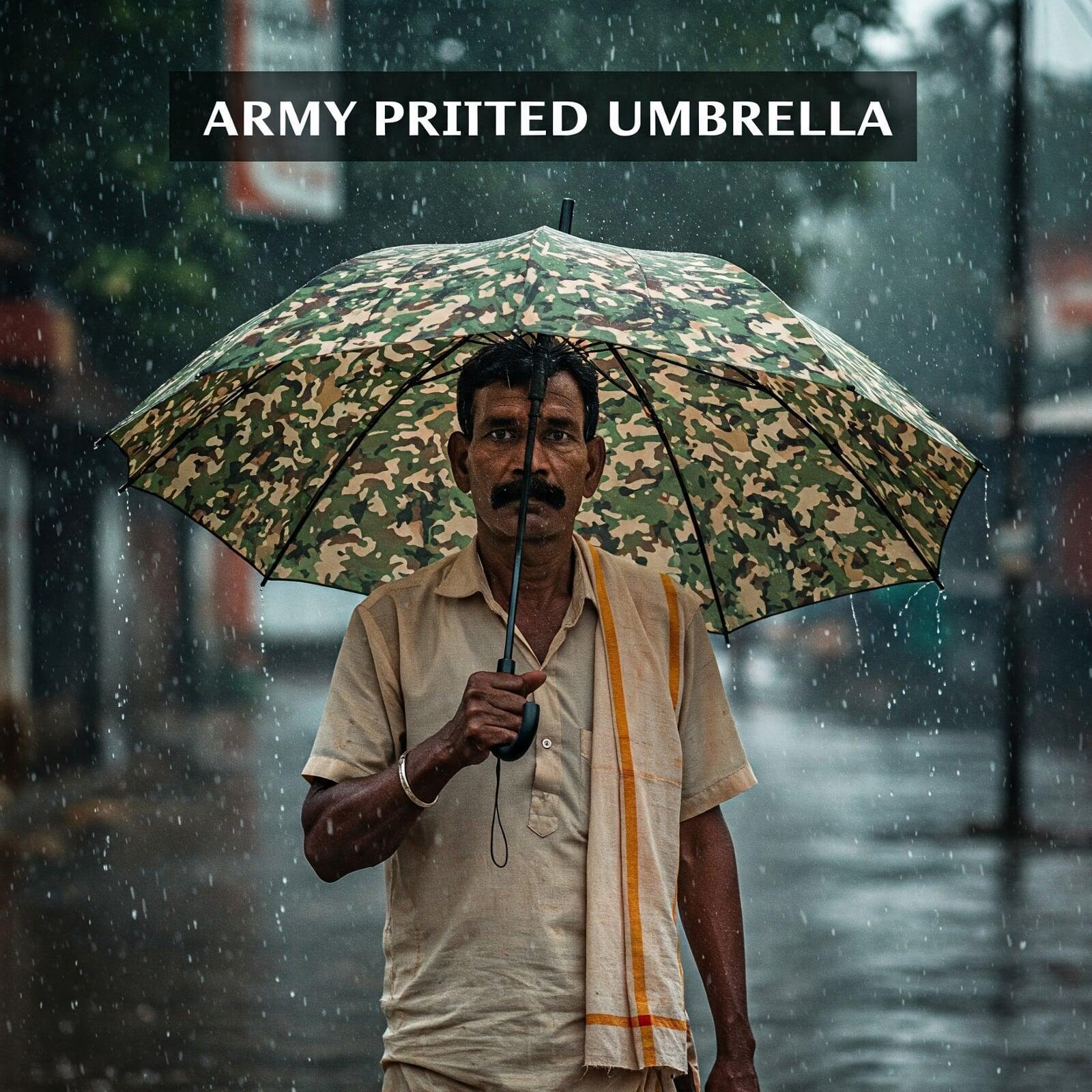ARMY PRINTED UMBRELLA