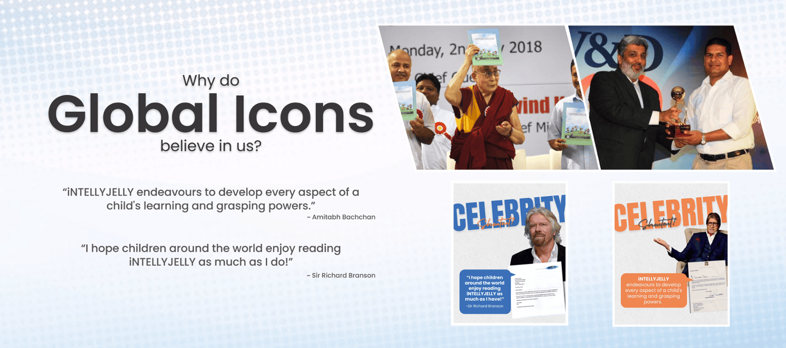 Why do Global Icons believe in us? Why do Global Icons believe in us?