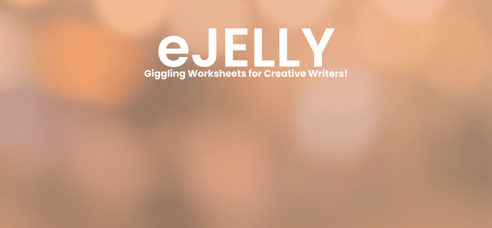 Ejelly giggling worksheets for creative writers!