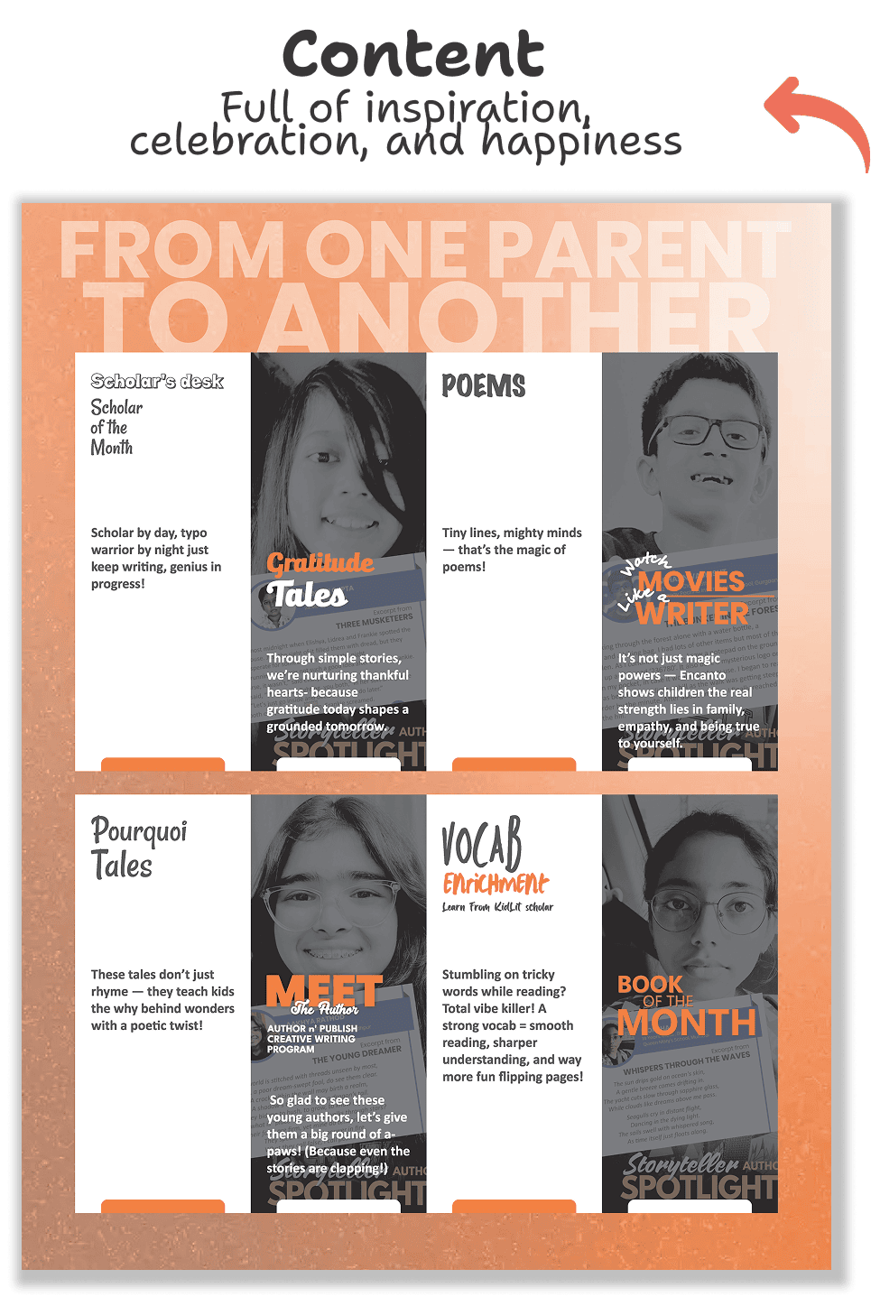 Full of inspiration, celebration and Happiness