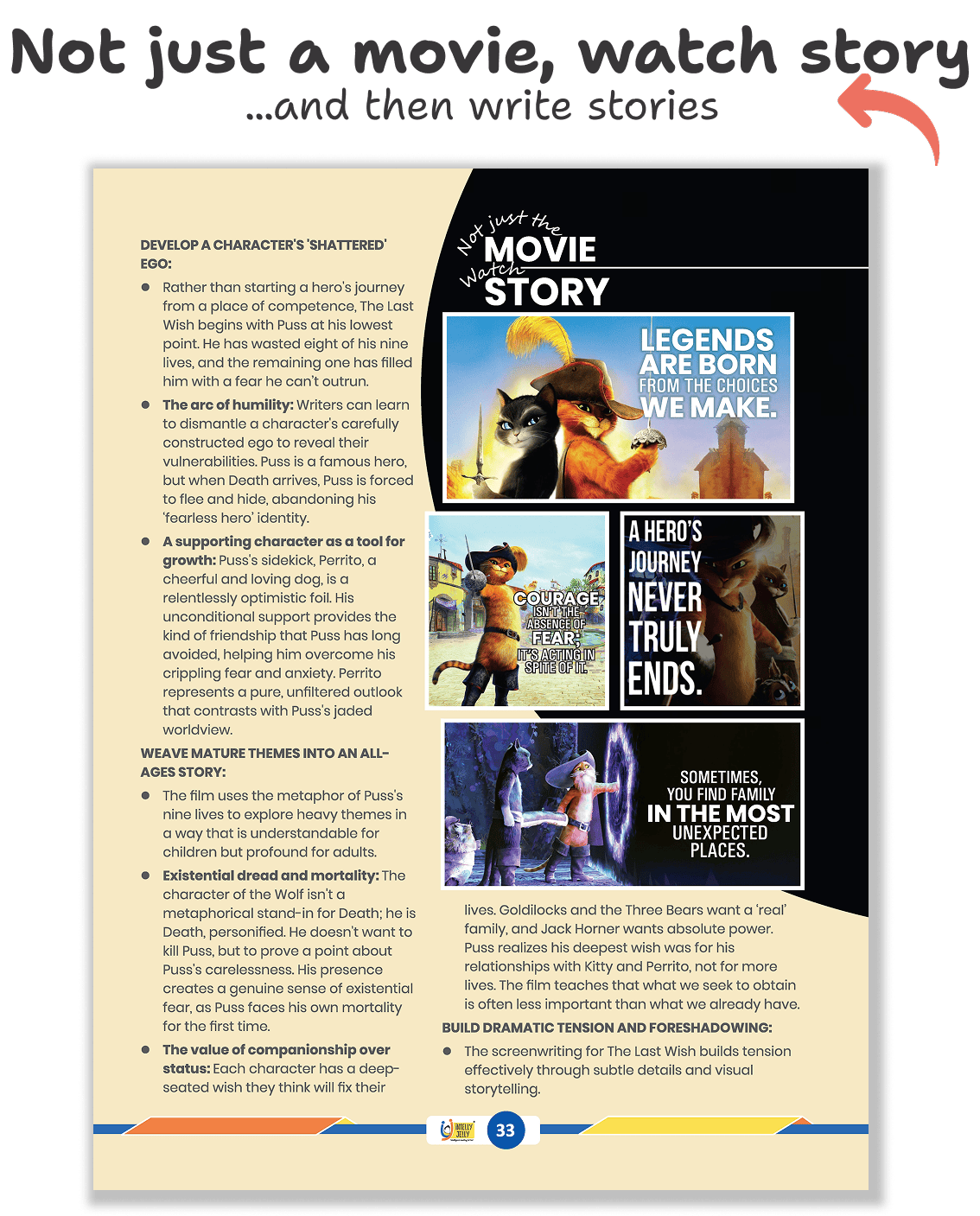 Not just the movie, watch story