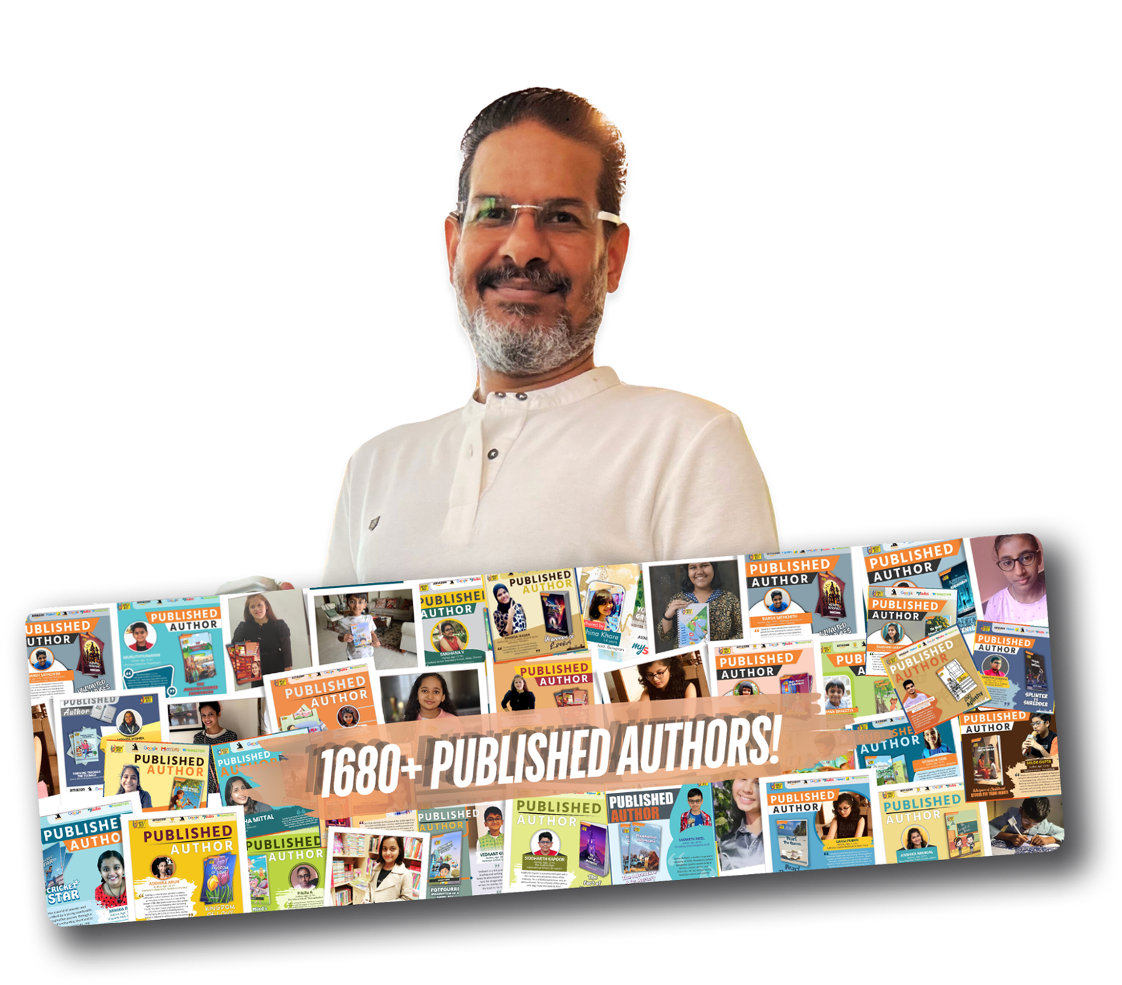 1680+ Published Authors