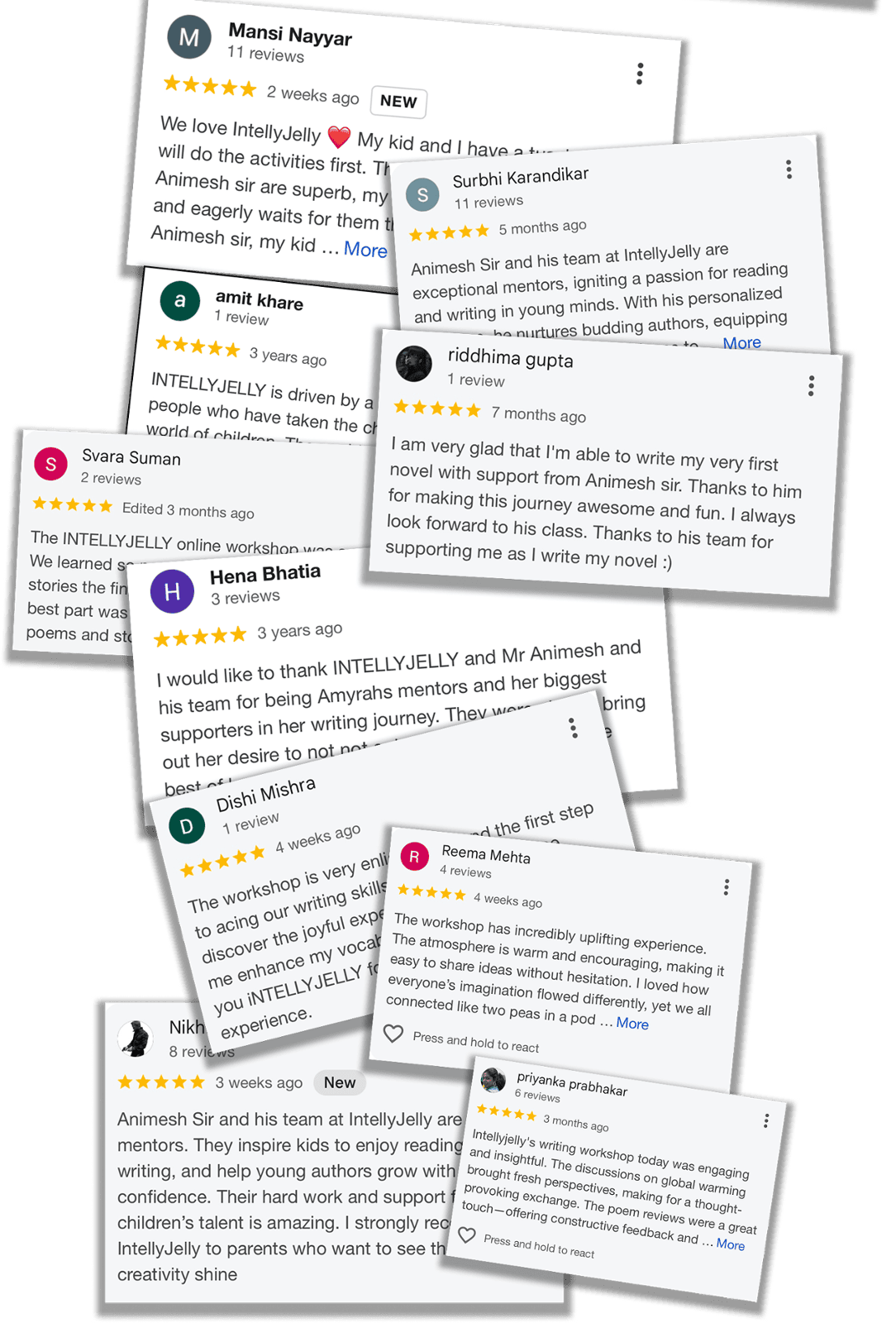 Ejelly google reviews