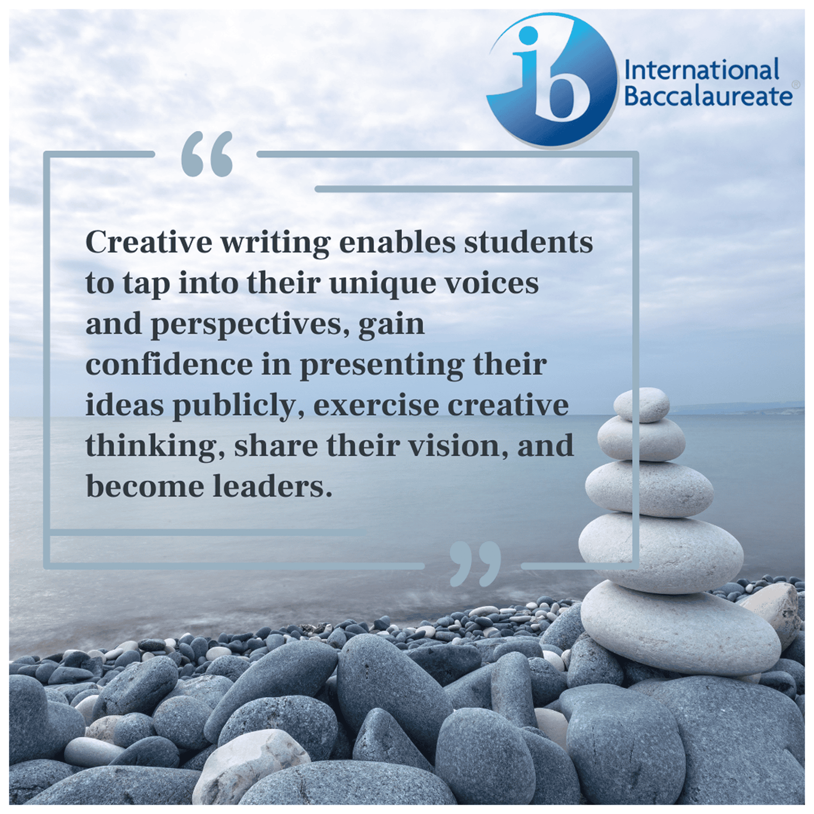 Creative Writing enables students to tap into their unique voice and perspectives, gain confidence in presenting their ideas publicly.