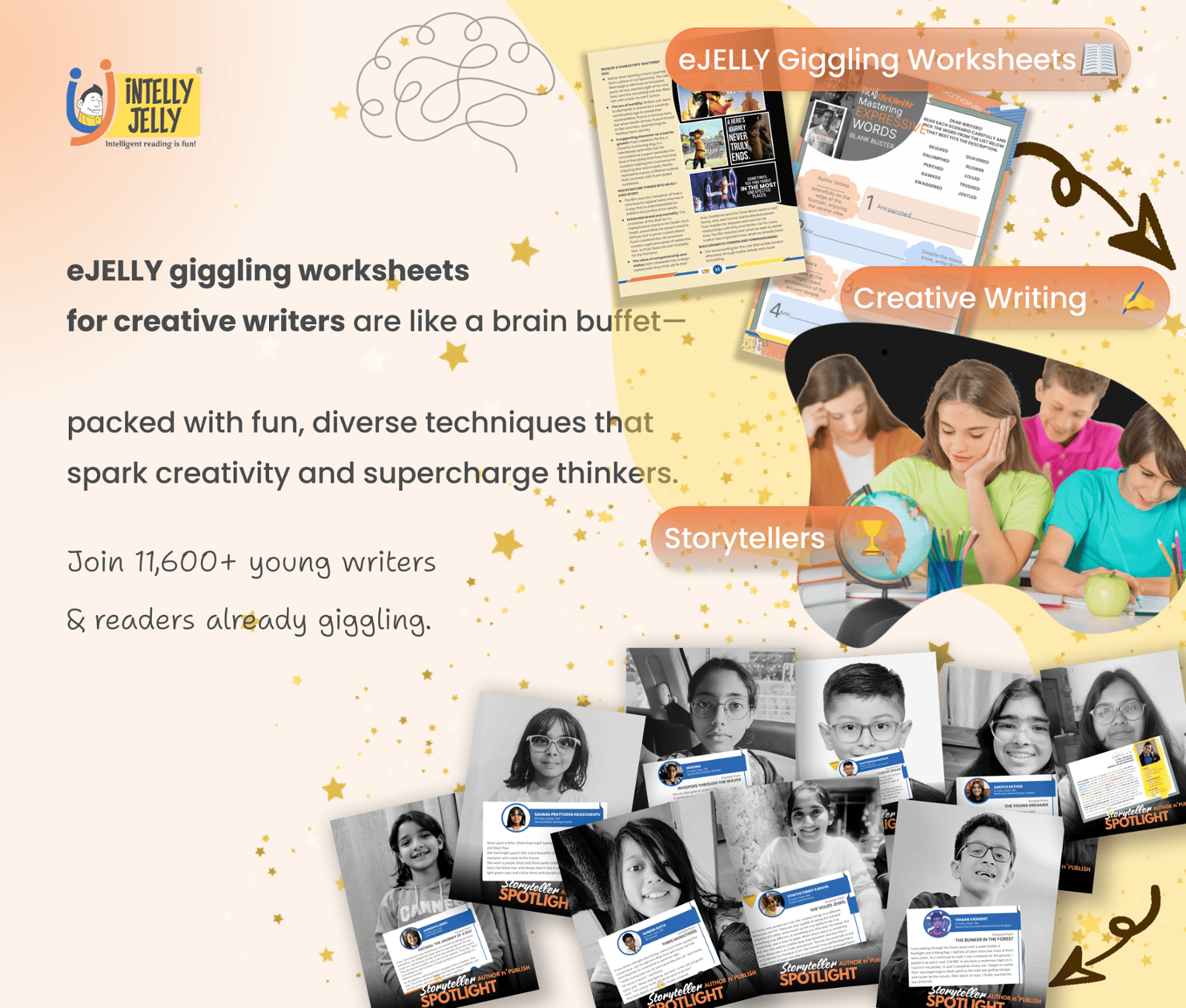 Join 11,600+ young writers & readers already giggling. Join 11,600+ young writers & readers already giggling.