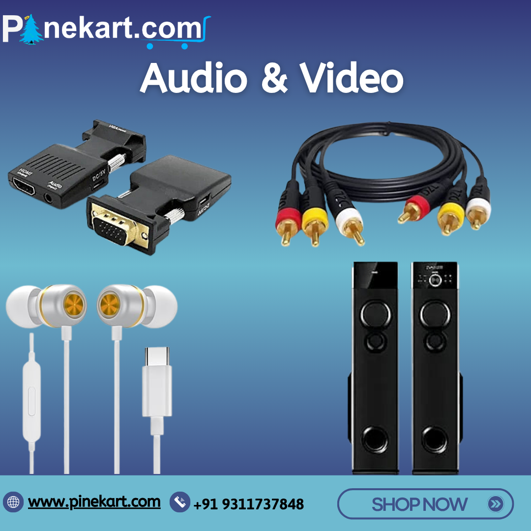 "High-quality audio and video accessories including headphones, speakers, and streaming devices" "High-quality audio and video accessories including headphones, speakers, and streaming devices"