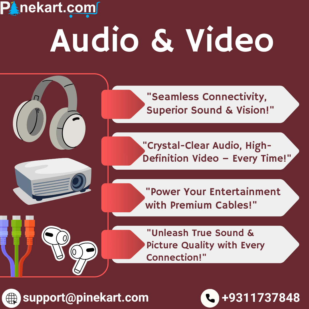 "High-quality audio and video equipment for seamless communication and entertainment, featuring crystal-clear sound and HD visuals."        4o "High-quality audio and video equipment for seamless communication and entertainment, featuring crystal-clear sound and HD visuals."        4o