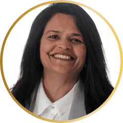 Portrait of Mrs. Bela Mutha, Logistics Head at Decofield, managing global coordination, timely deliveries, and supply chain efficiency for turf systems Portrait of Mrs. Bela Mutha, Logistics Head at Decofield, managing global coordination, timely deliveries, and supply chain efficiency for turf systems