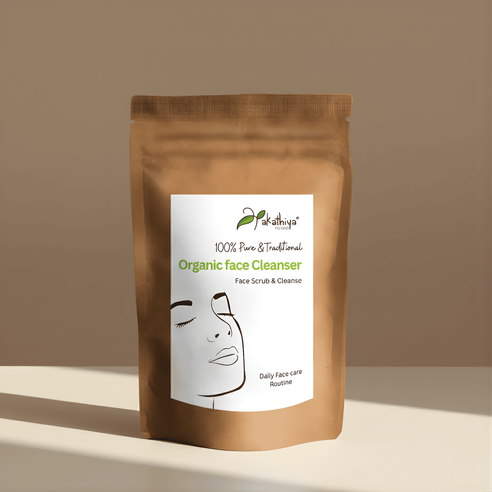  Soap-free face wash powder for acne control, brightening, and gentle exfoliation