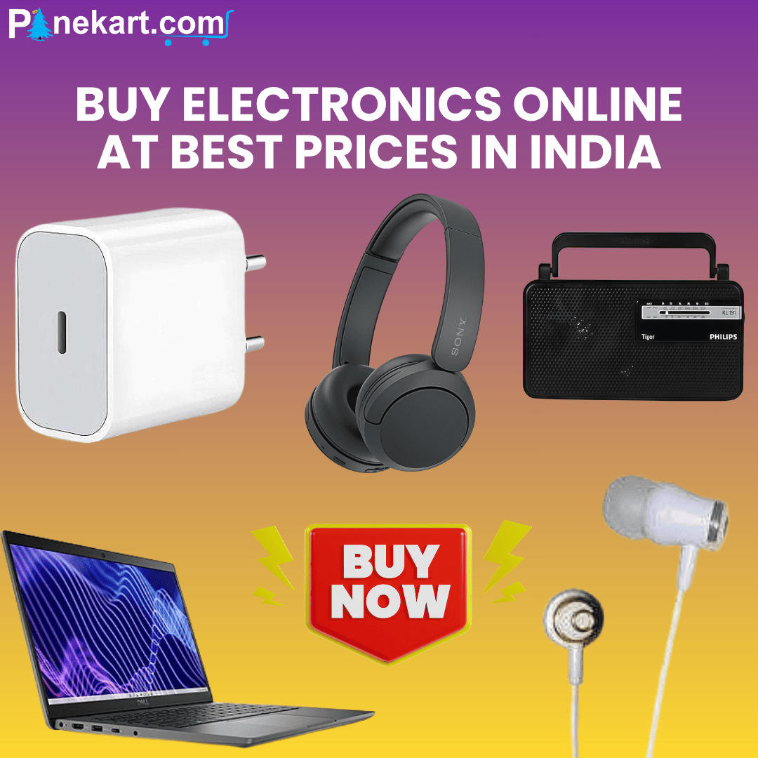 Shop genuine electronics online at the best prices in India – power banks, laptop accessories, audio devices, and cables available at Pinekart