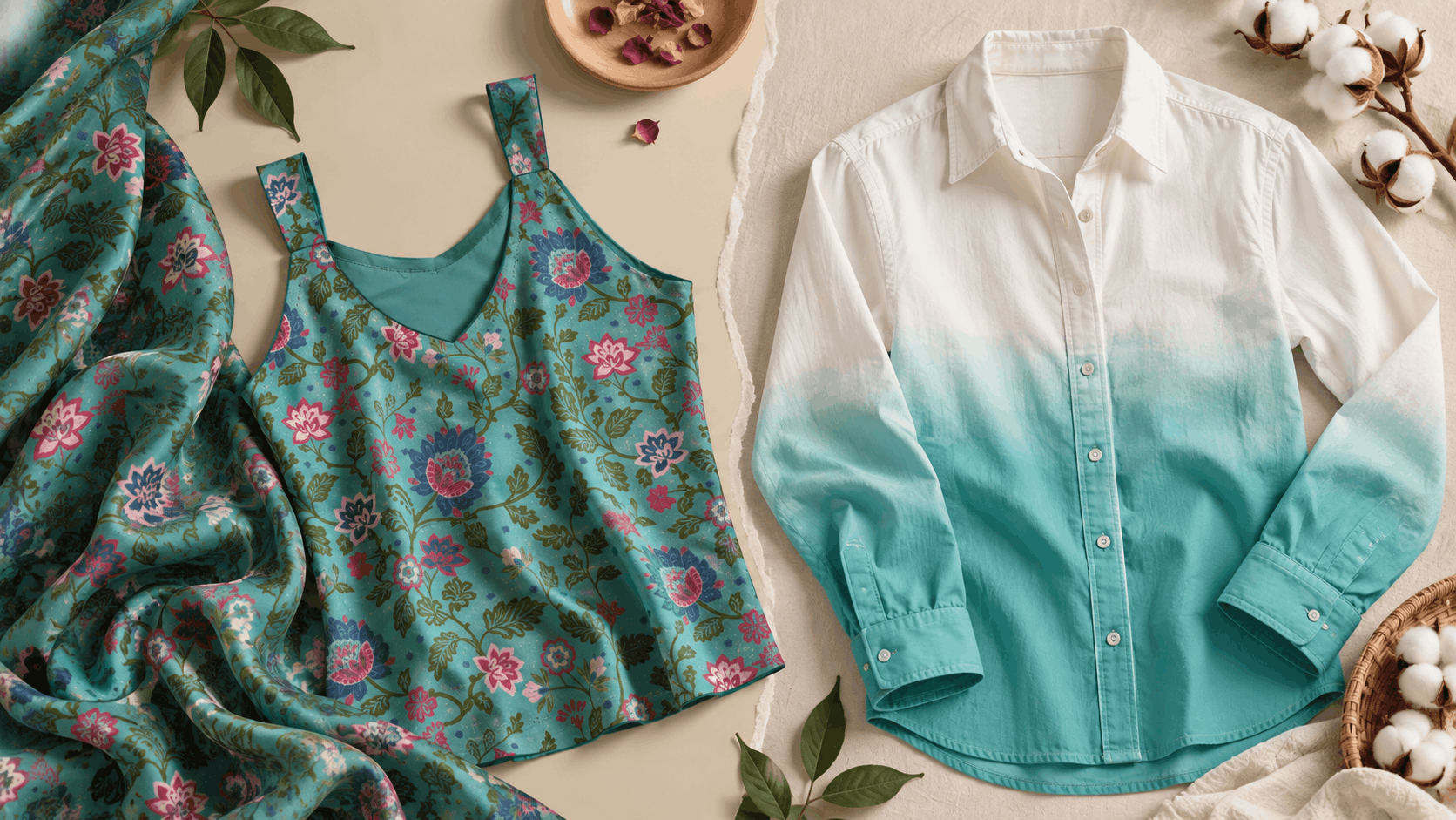 Cotton fabric Vs Viscose fabric