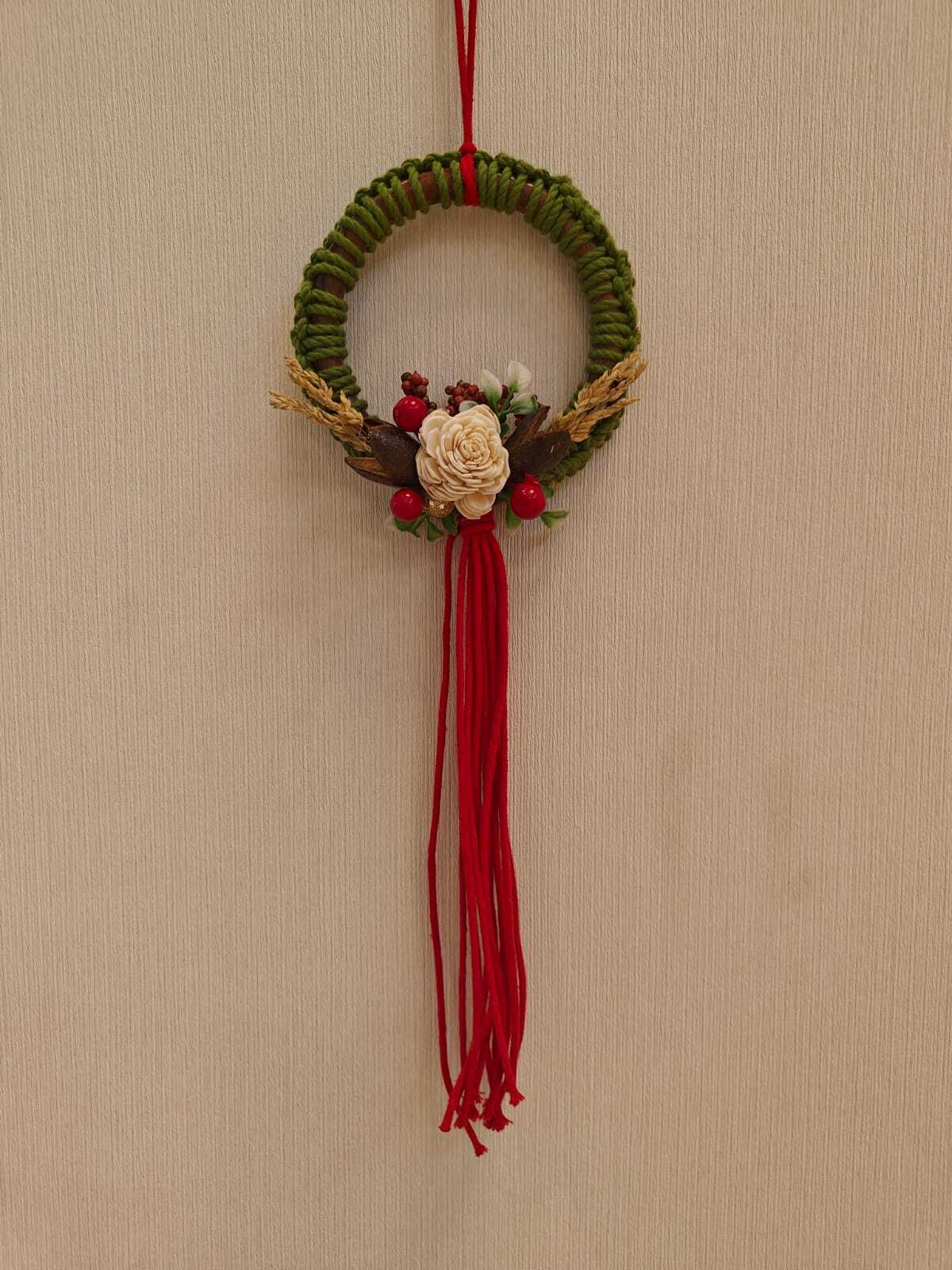 Christmas Macrame Wreath Making Workshop Christmas Macrame Wreath Making Workshop