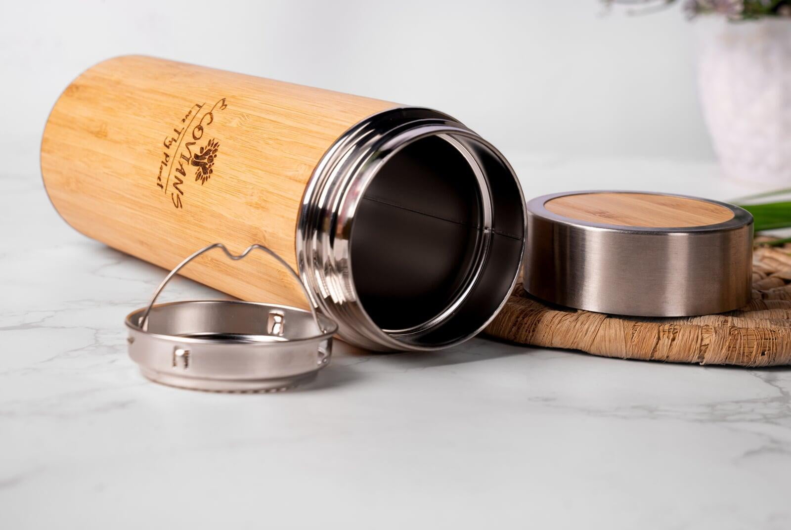 Ecovian's Organic Bamboo Water Bottles