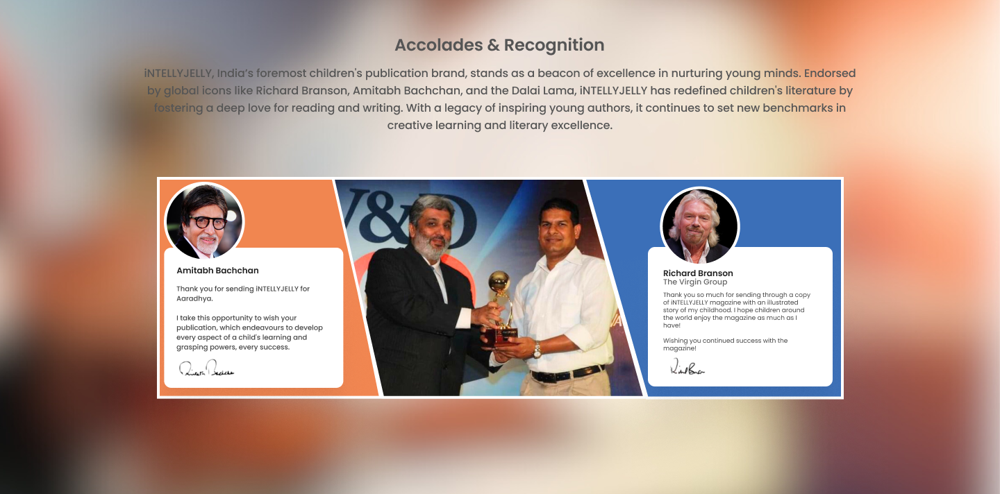 Accolades & Recognition Accolades & Recognition