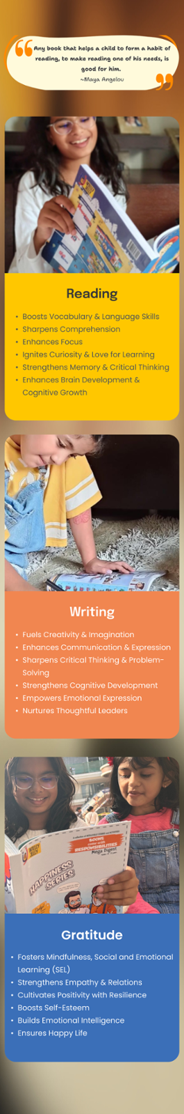 Maya Angelou: A book that makes a child love reading is always a good book.