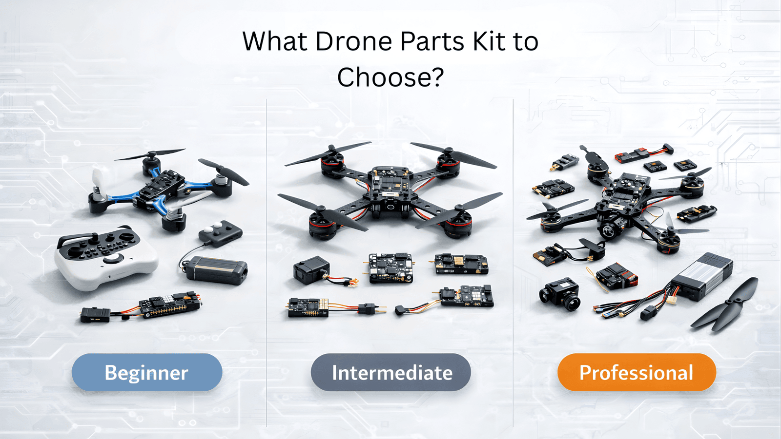What Drone Parts Kit to Choose? What Drone Parts Kit to Choose?