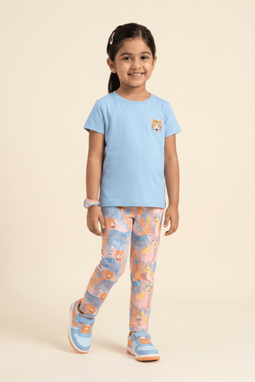 FUN PRINT TROUSERS - GIRLS FUN PRINT TROUSERS - GIRLS