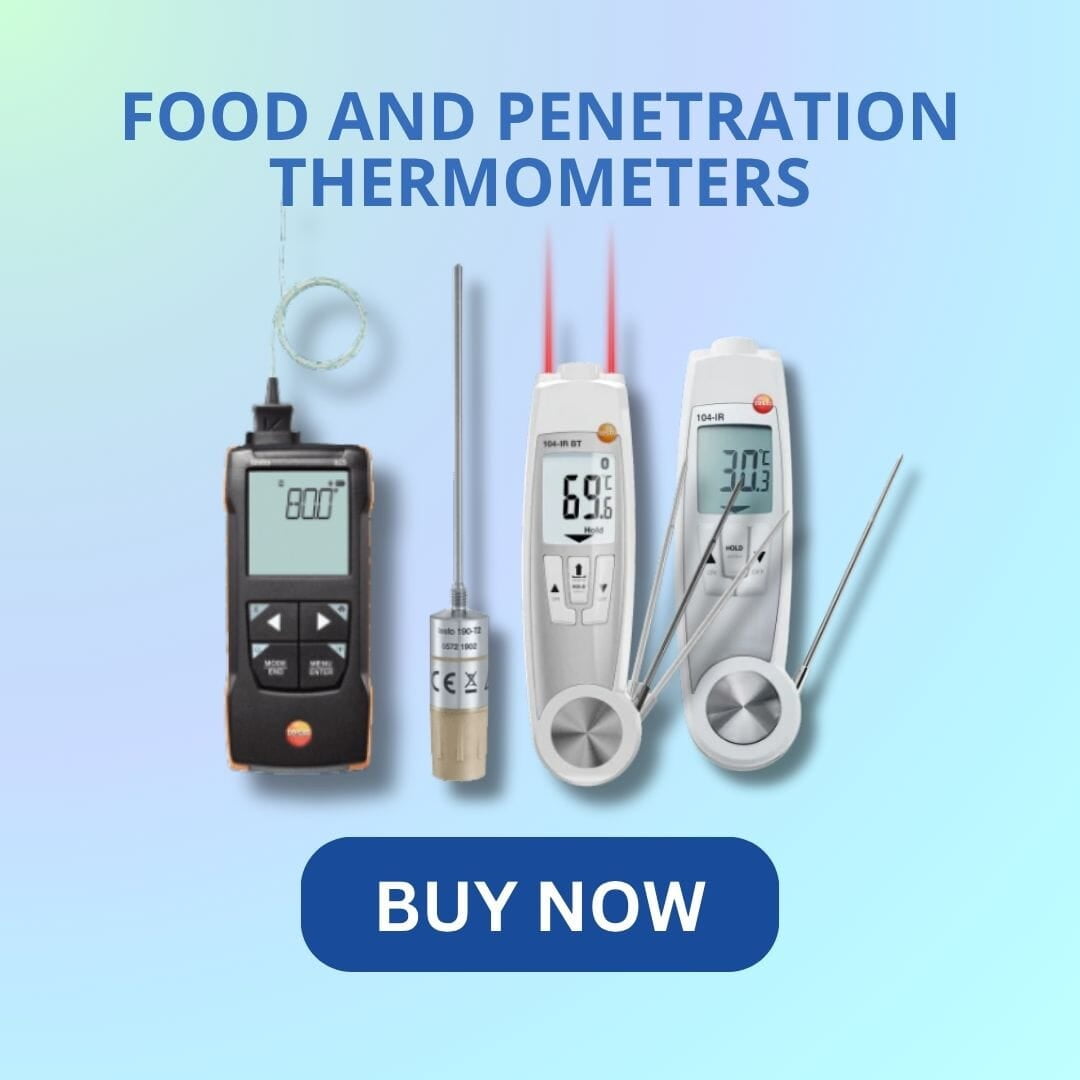 Food and Penetration Thermometers