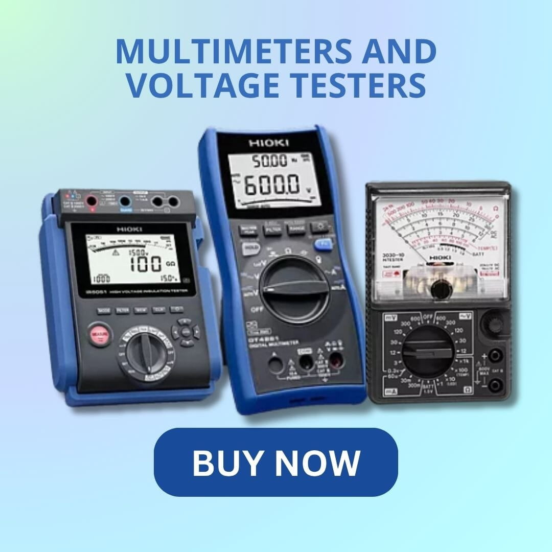Multimeters and Voltage Testers Multimeters and Voltage Testers