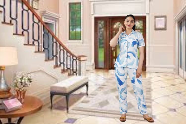 Parijaths modal cotton Night Suit Parijaths modal cotton Night Suit