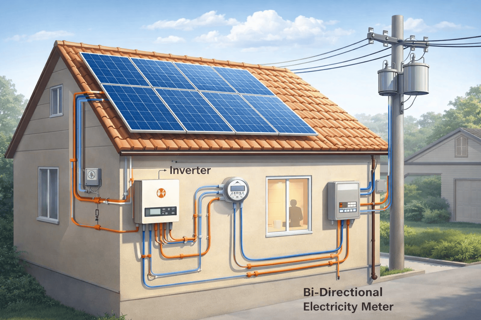 Solar On-Grid Power Distribution Solar On-Grid Power Distribution