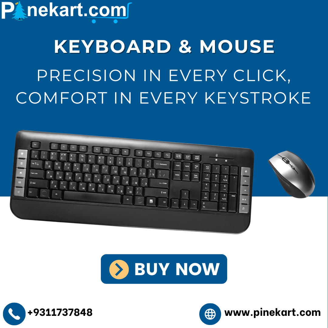 keyboard and mouse, featuring ergonomic design, wireless connectivity, and modern styling for work or gaming use. keyboard and mouse, featuring ergonomic design, wireless connectivity, and modern styling for work or gaming use.