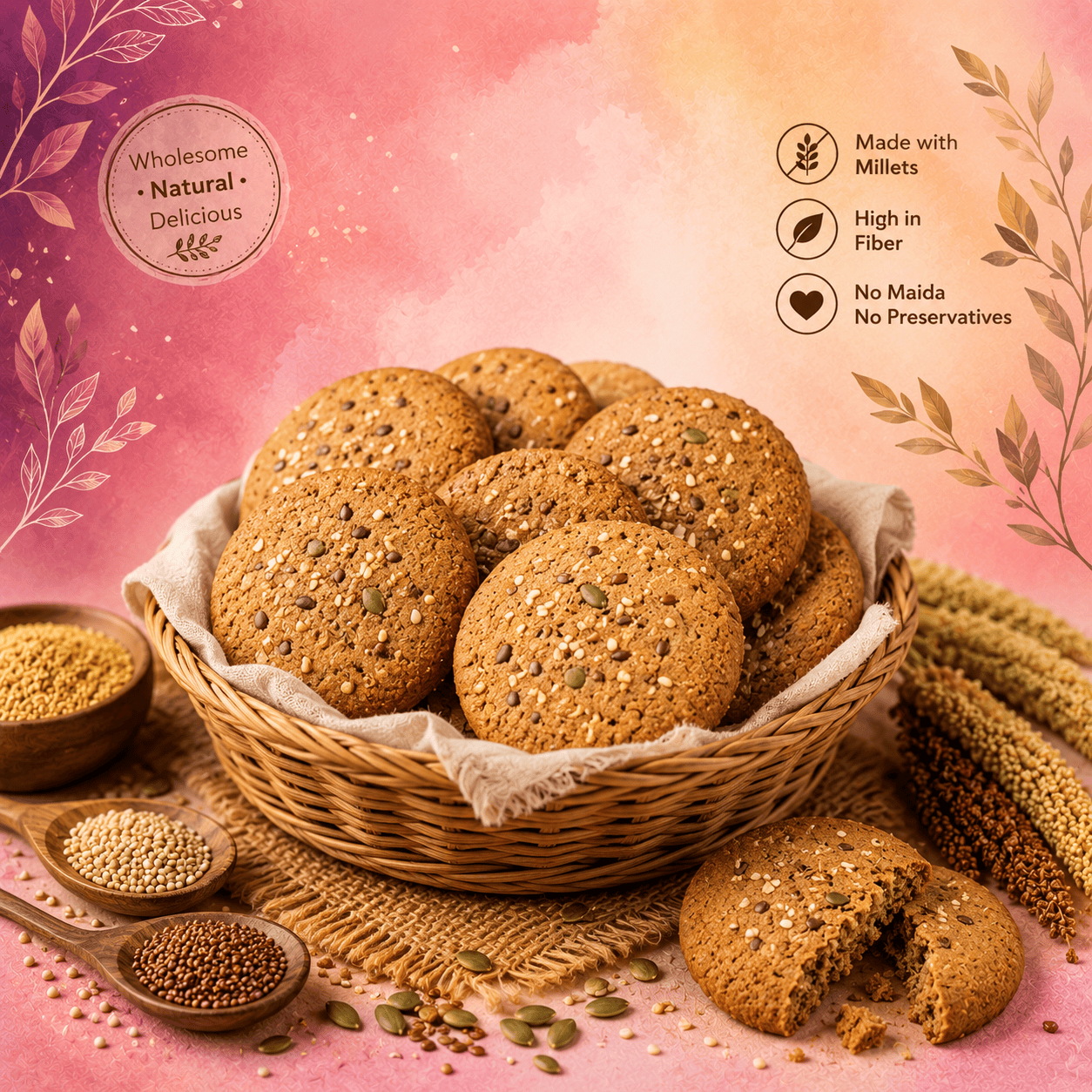 Millet Cookies Millet Cookies