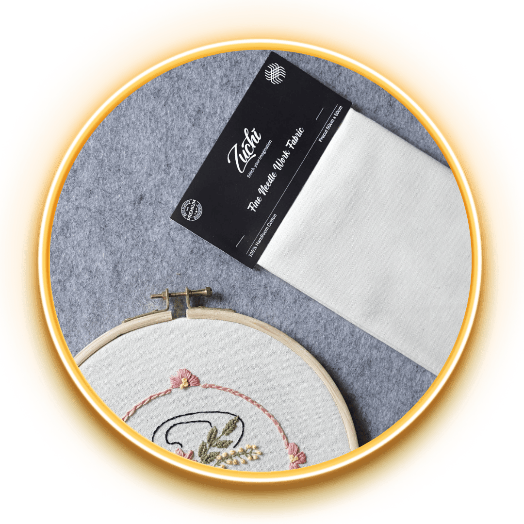 Zuchi Fine Needle Work Fabric