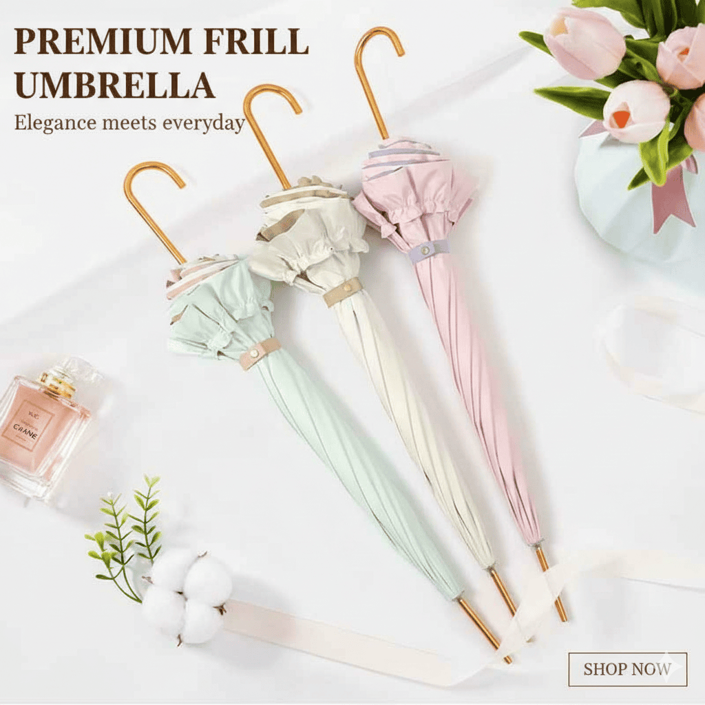PREMIUM FRILL UMBRELLA