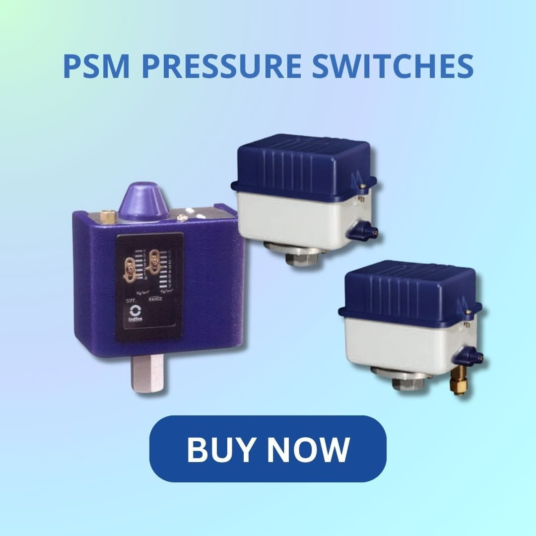 PSM Pressure Switches Indfos