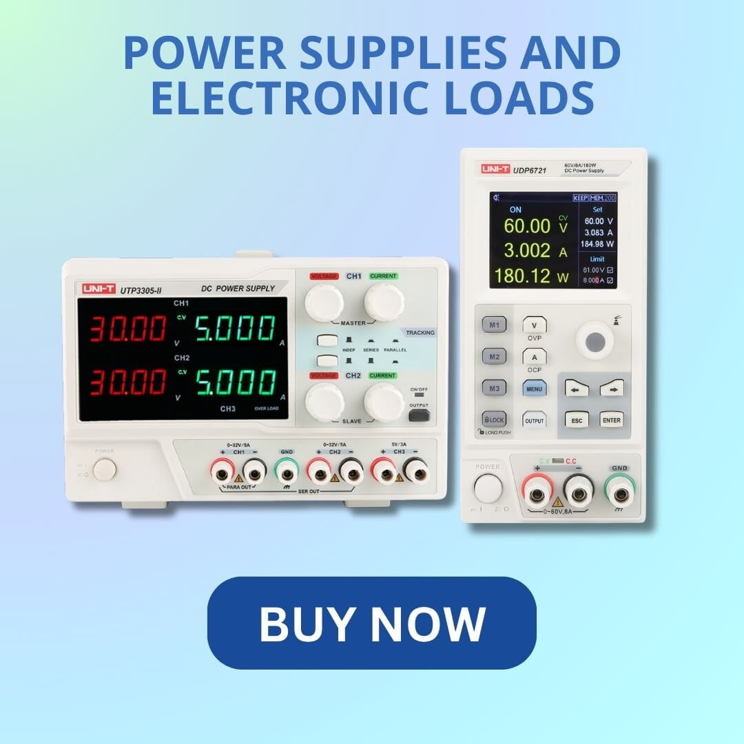 Power Supplies and Electronic Loads