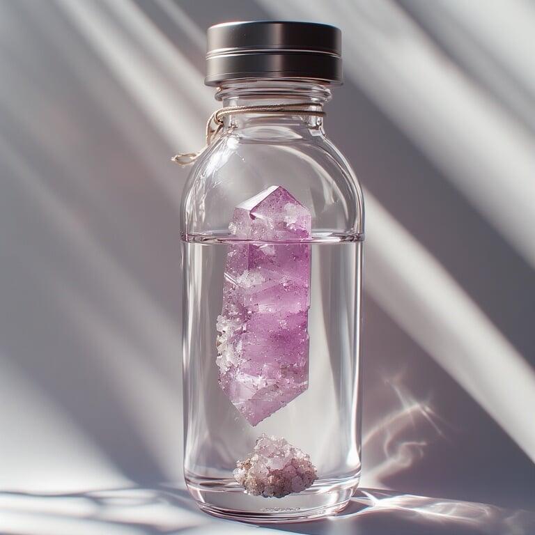 Buy gemstone infused water bottle online at srklee.com Buy gemstone infused water bottle online at srklee.com