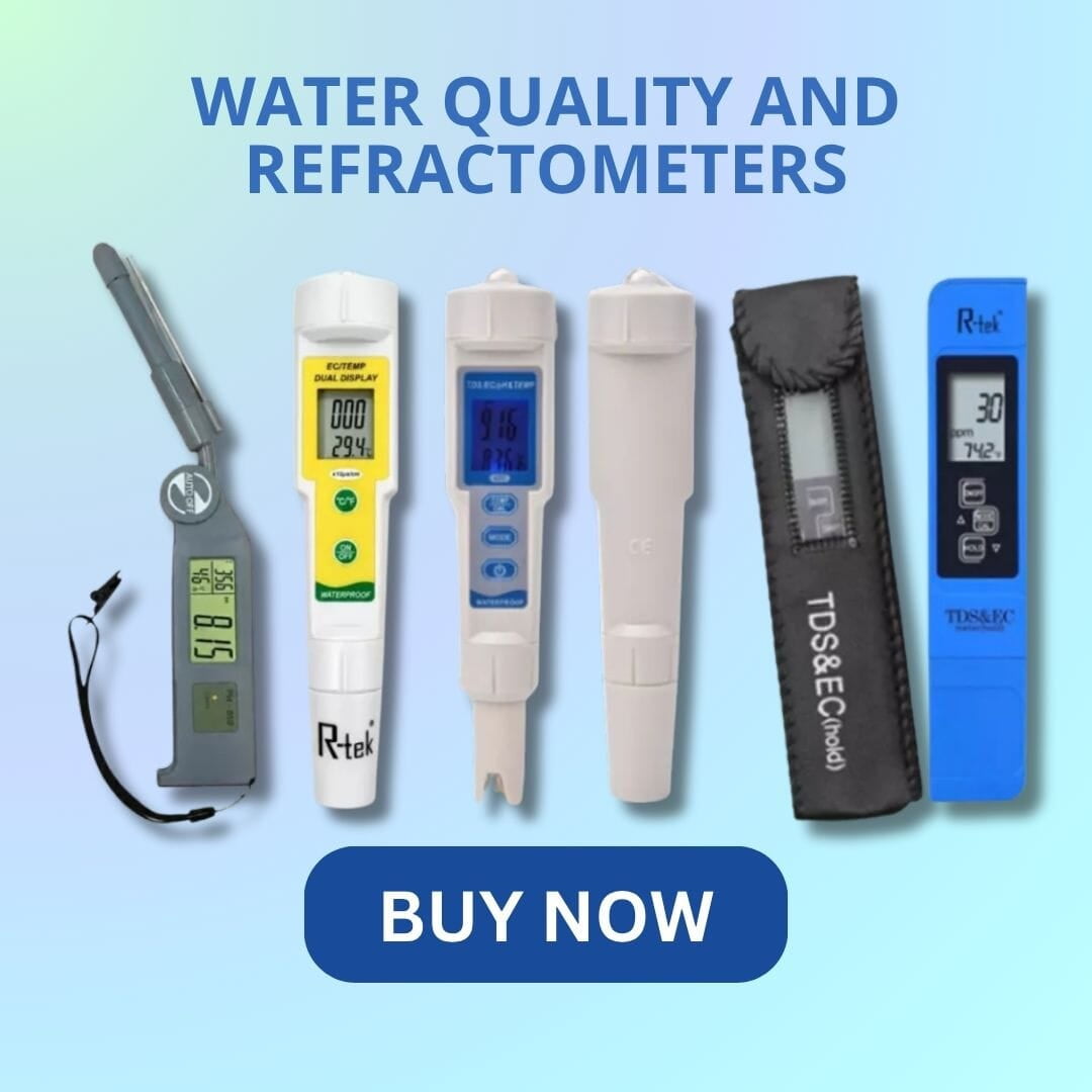 Water Quality and Refractometers Water Quality and Refractometers
