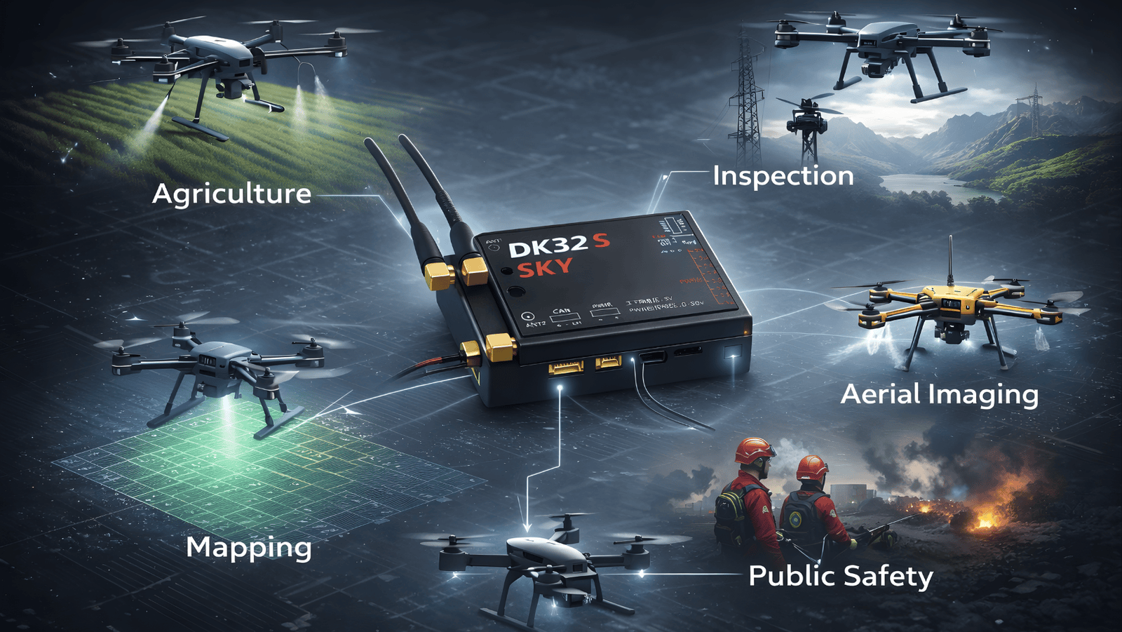 Where is the SIYI-DK32 SE Receiver used? Where is the SIYI-DK32 SE Receiver used?