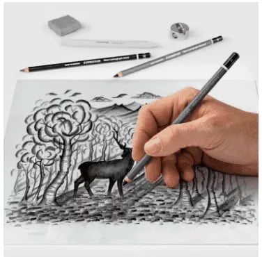 Charcoal pencils