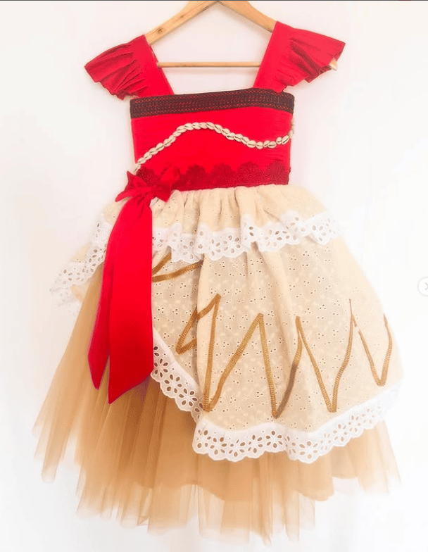 Moana Princess Dress