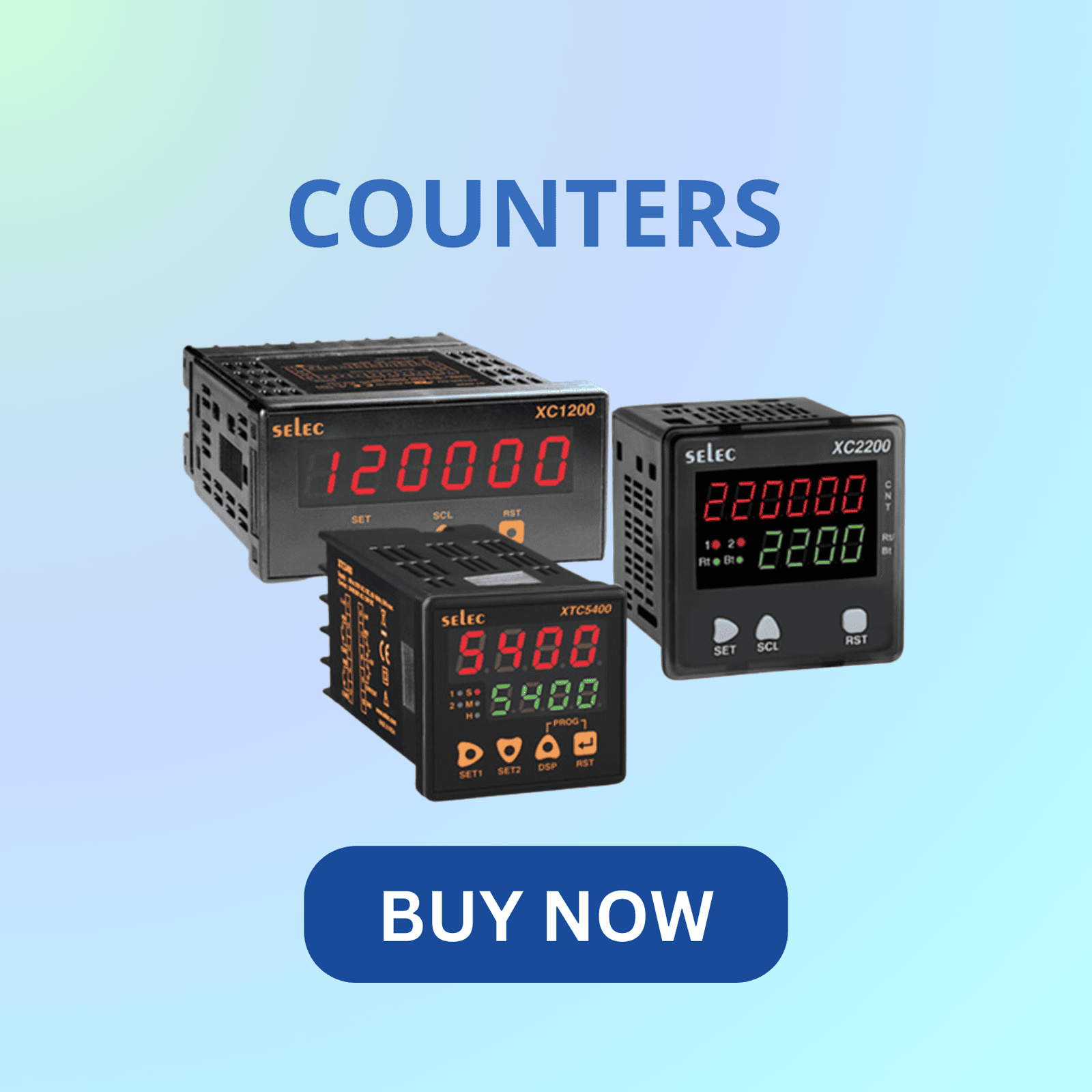 Selec counter for accurate counting and monitoring in industrial automation applications Selec counter for accurate counting and monitoring in industrial automation applications