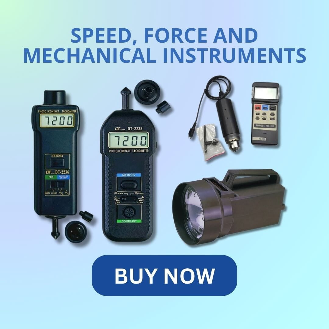 Speed, Force and Mechanical Instruments
