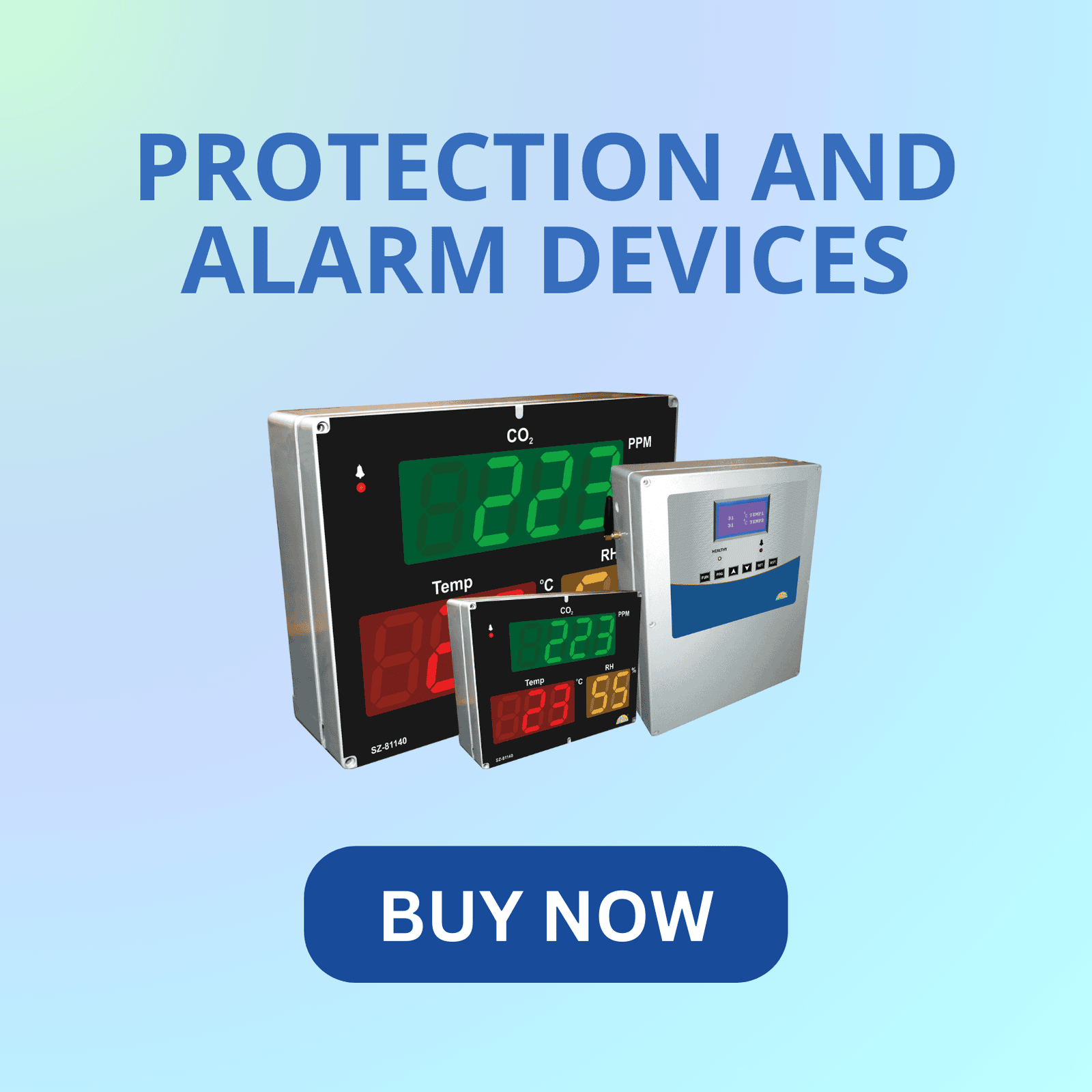 Subzero protection and alarm device for industrial safety and monitoring