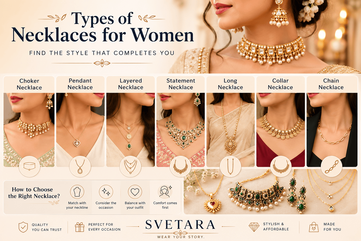Elegant Necklace Styles Guide Elegant Necklace Styles Guide