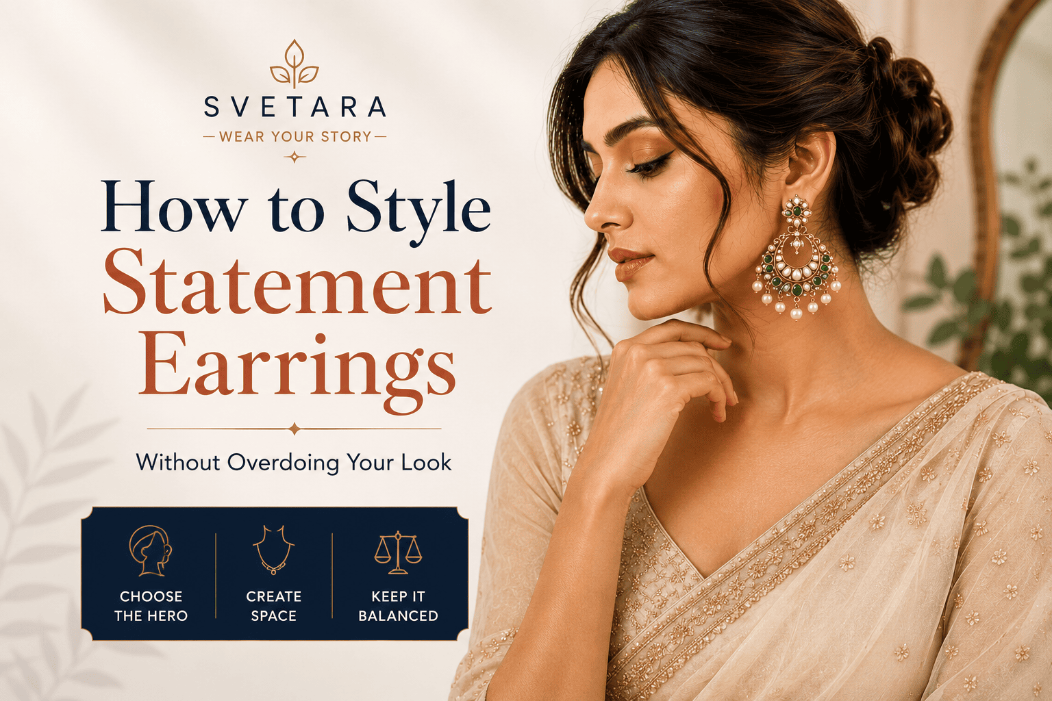 Svetara Statement Earring Style Guide