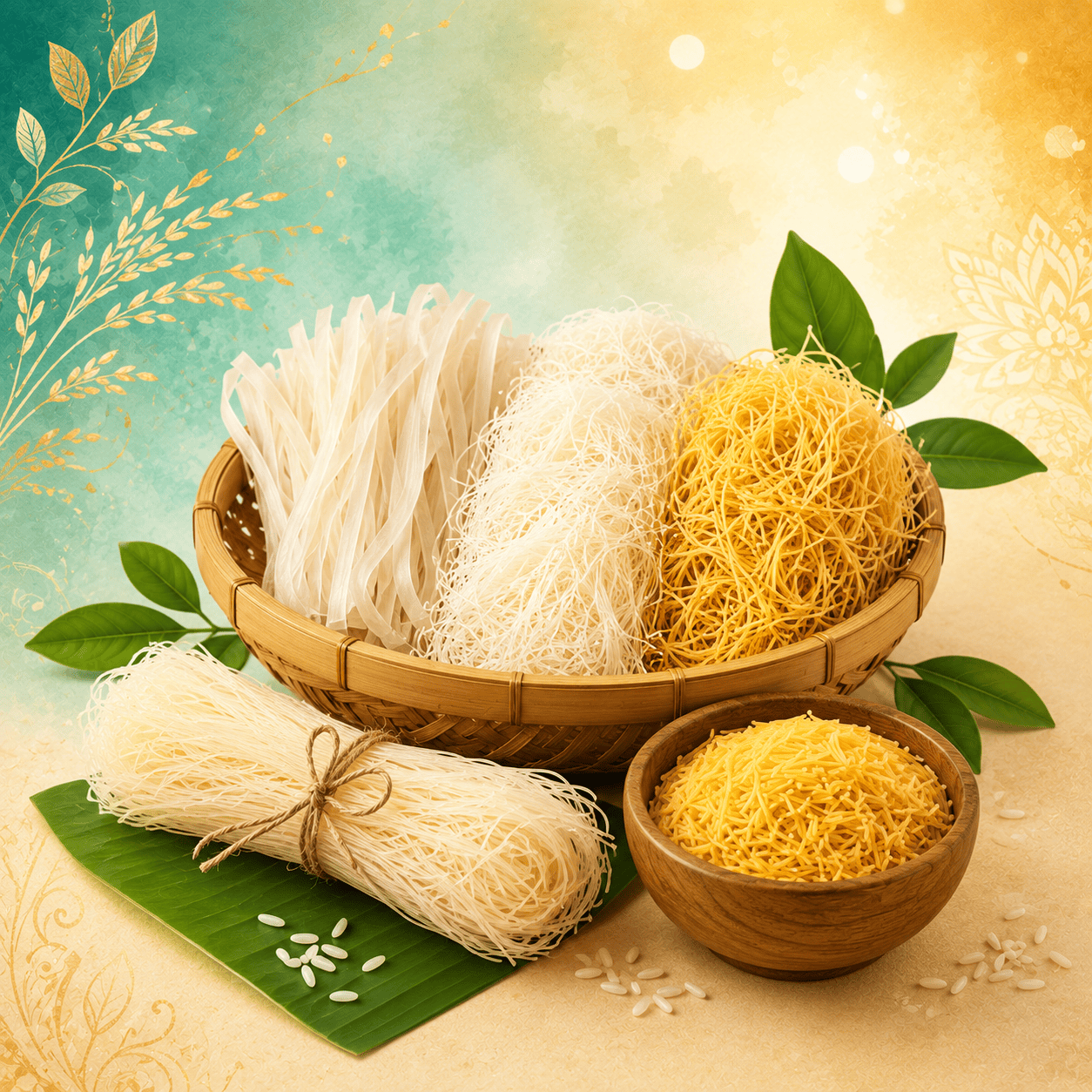 Traditional Rice Noodles &amp; Sevai