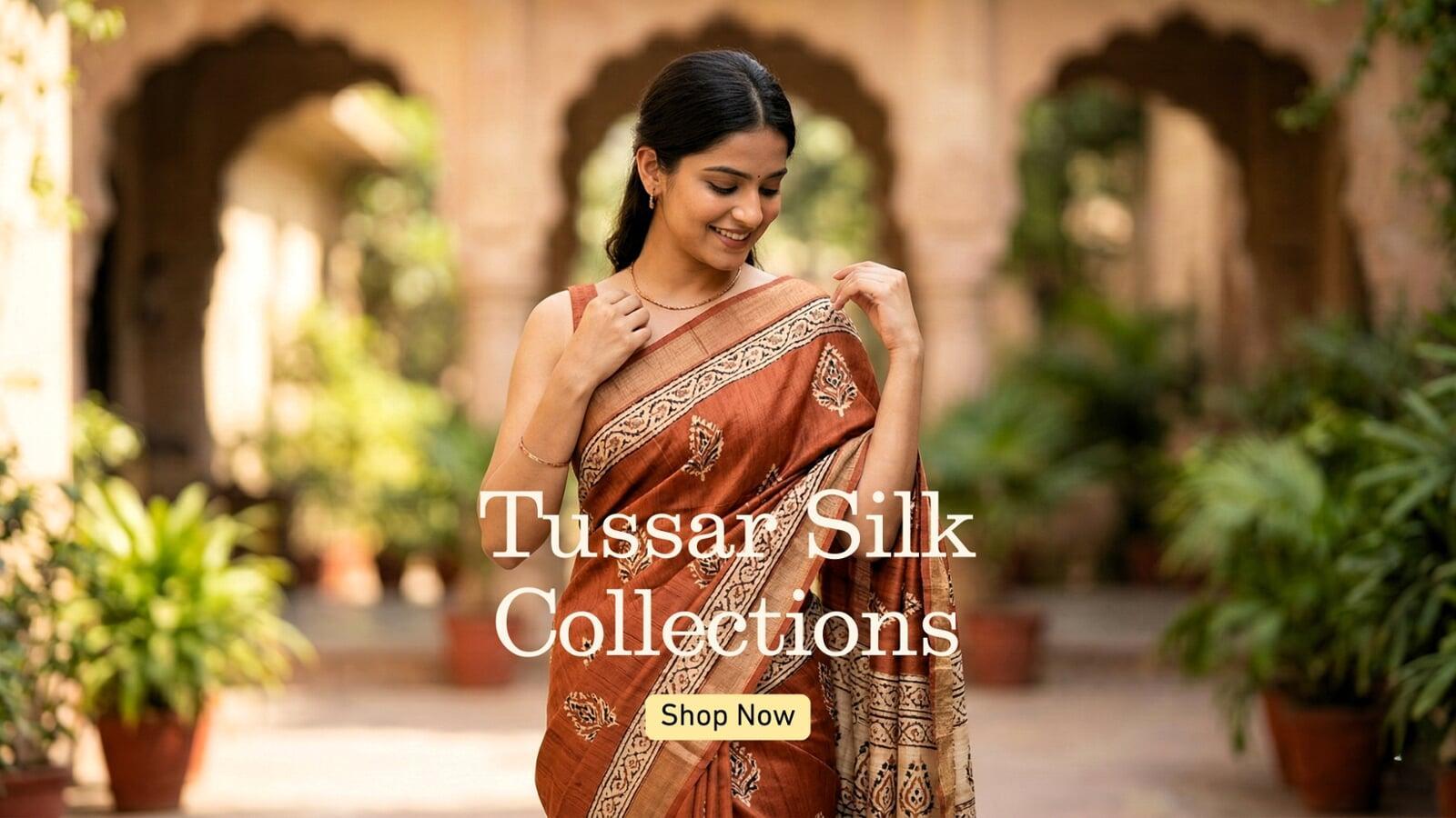 Tussar Silk Collections Matarangi
