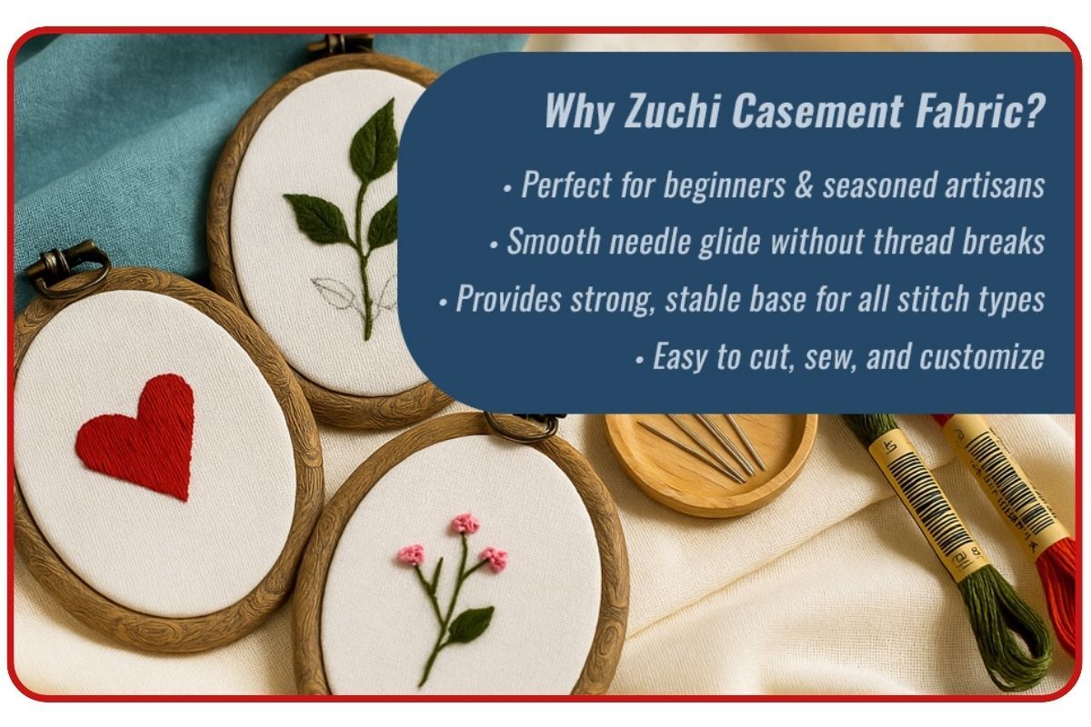 Zuchi Fine Needle Work Fabric Zuchi Fine Needle Work Fabric