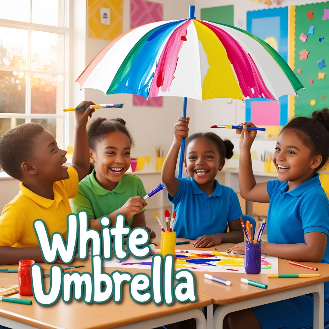 WHITE UMBRELLA 